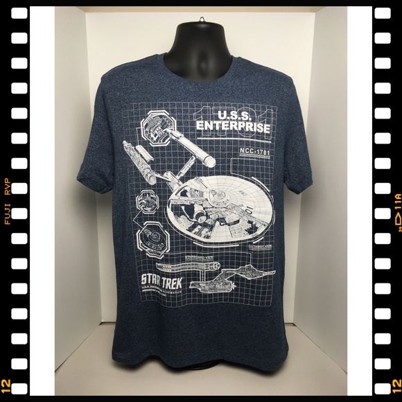 New~T-Shirt~Star~Trek~NCC-1701~Enterprise~ - Picture 1 of 5